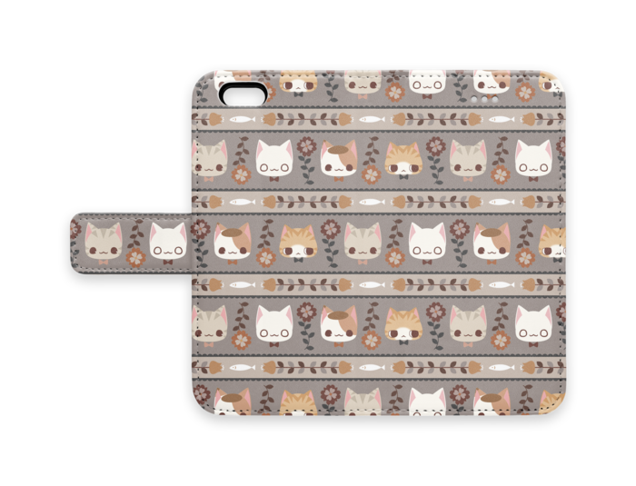 手帳型iPhoneケース - iPhone 6 / 6s - ストラップ穴 なし