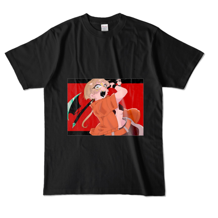 カラーTシャツ - L - ブラック (濃色)