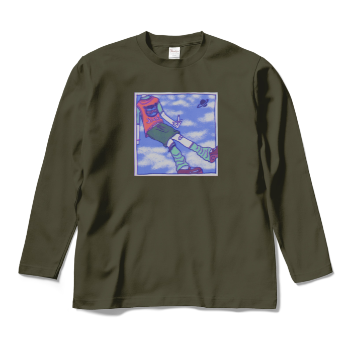 ロングスリーブTシャツ - M - アーミーグリーン