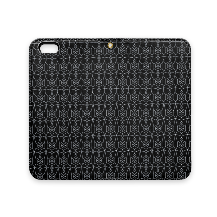 手帳型iPhoneケース（ベルトなし） - iPhone 6 / 6s - ストラップ穴 あり