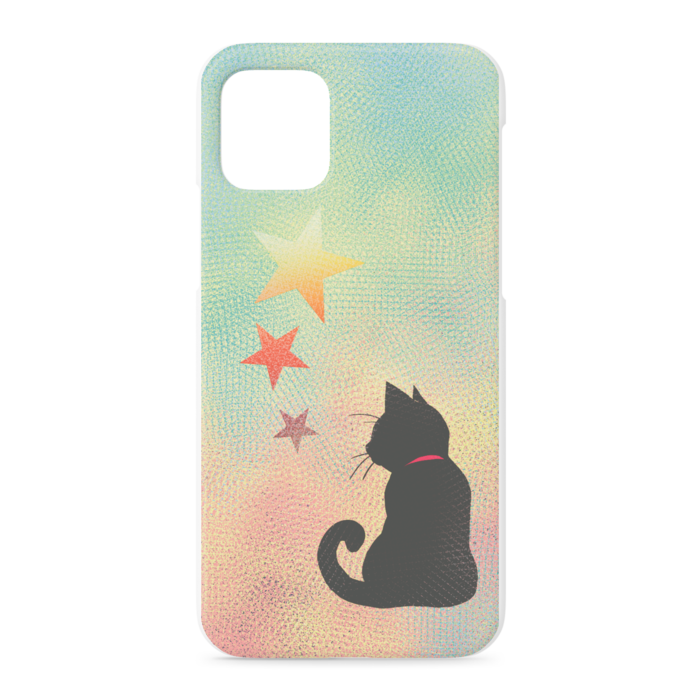 夢見る黒猫のiphoneケース カバー Nazokura Booth