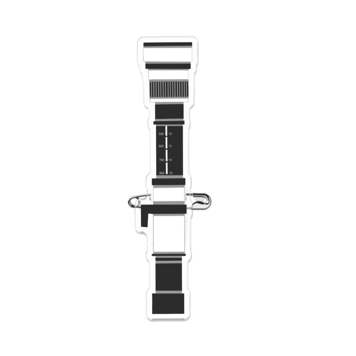 アクリルバッジ - 100 x 100 (mm)