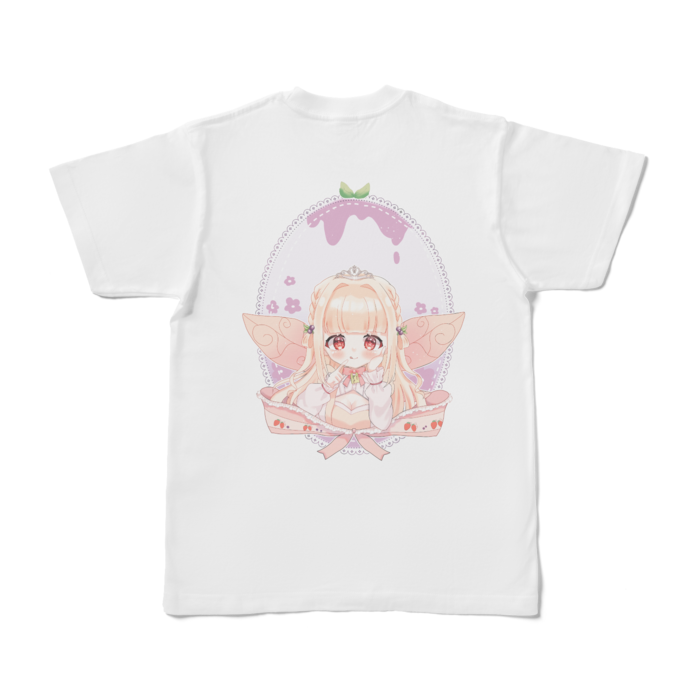 Tシャツ - S - 白　背面