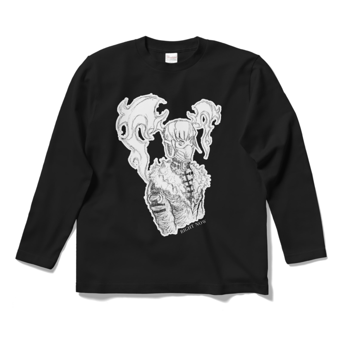 ロングスリーブTシャツ - S - ブラック