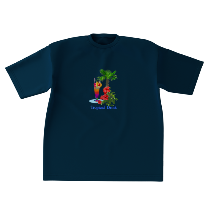 ビッグシルエットTシャツ - XL - 正面