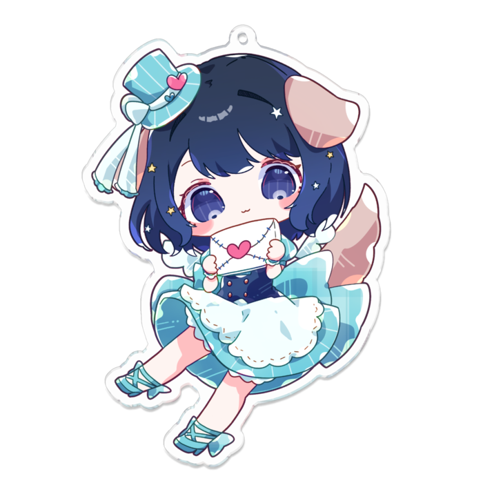 アクリルキーホルダー - 100 x 100 (mm)