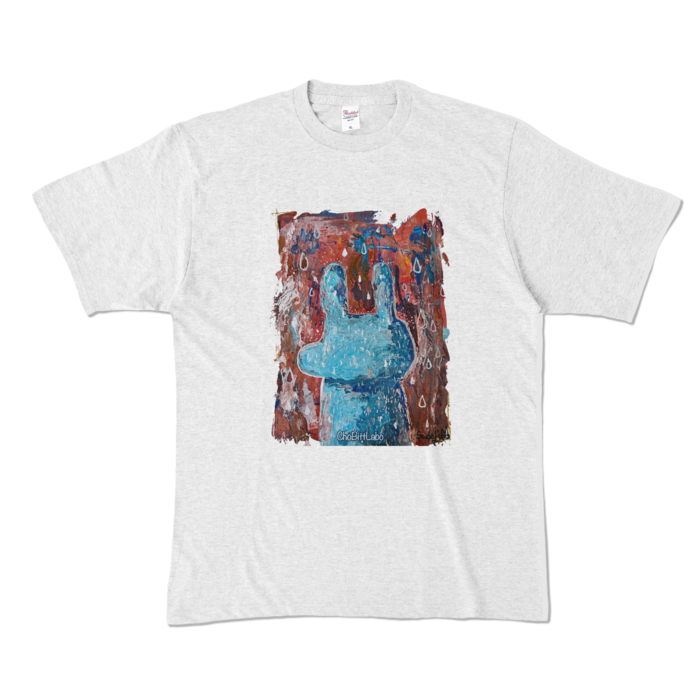 カラーTシャツ - XL - アッシュ (淡色)