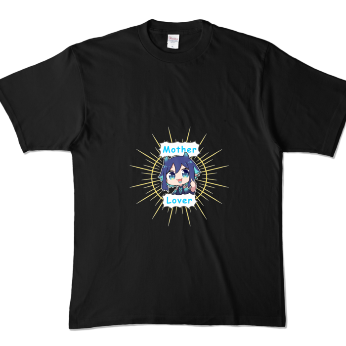 カラーTシャツ - XL - ブラック (濃色)