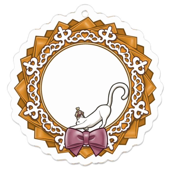 アクリルキーホルダー - W50 × 50mm 以内