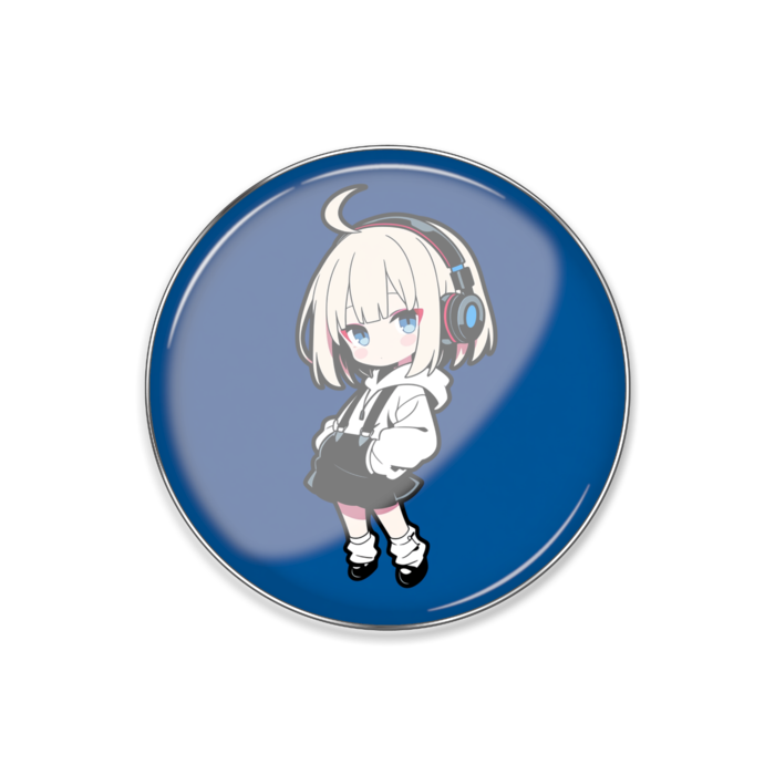 Rev.ちゃん シンプルピンバッジA