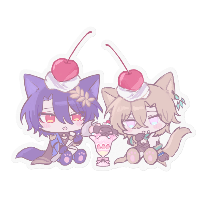 ステッカー - 100 x 100 (mm)