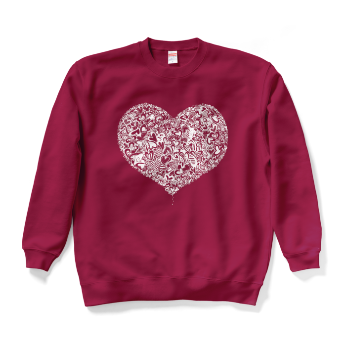 スウェット - XL - バーガンディ