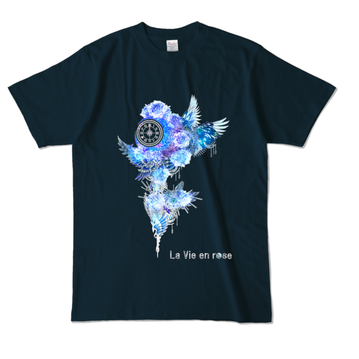 カラーTシャツ - L - ネイビー (濃色)