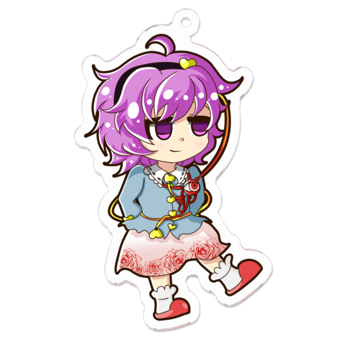 アクリルキーホルダー - 70 x 70 (mm)