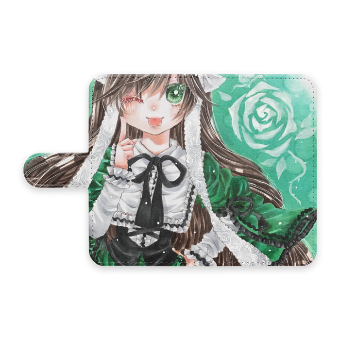 手帳型Androidケース - S - ストラップ穴 なし