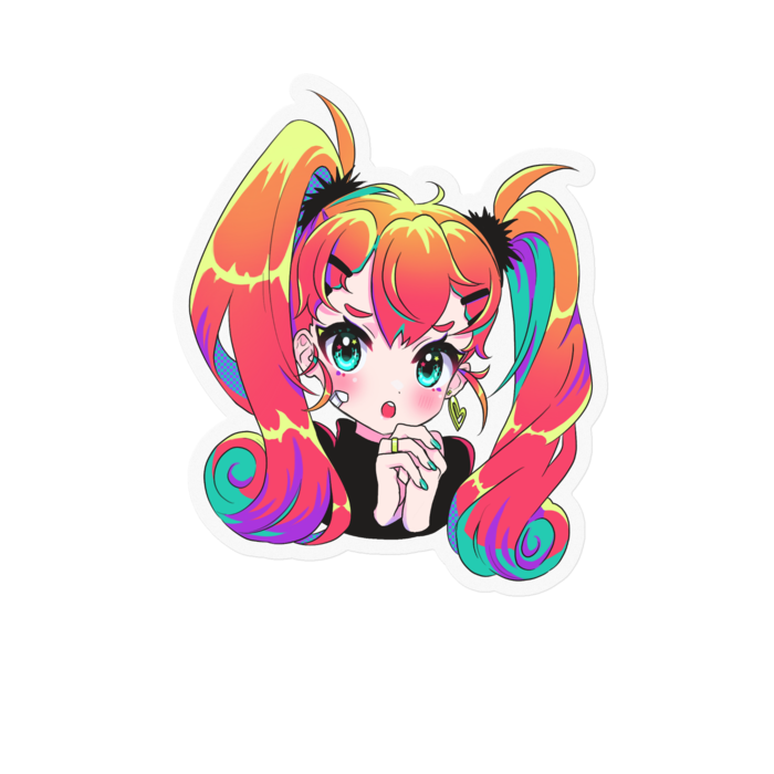 ステッカー - 100 x 100 (mm)