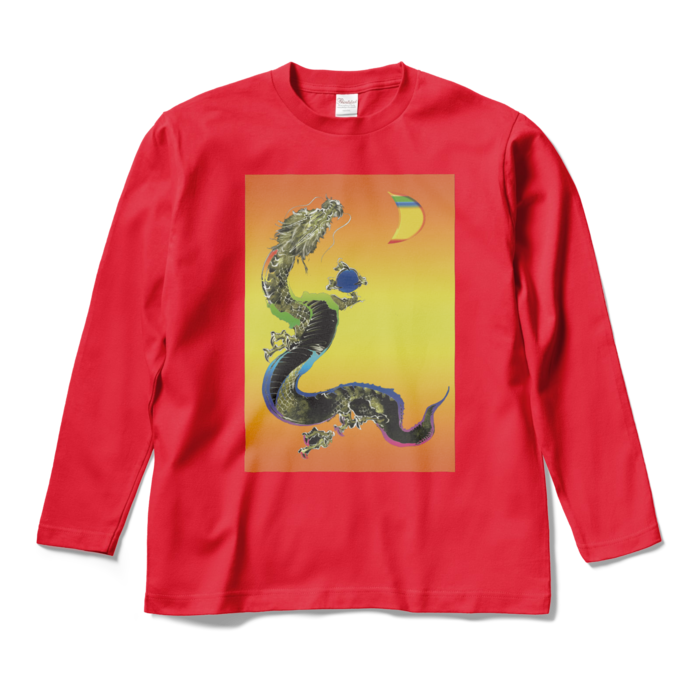 ロングスリーブTシャツ - M - レッド