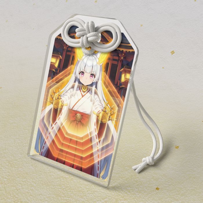 アクリルお守り - 50 × 80mm