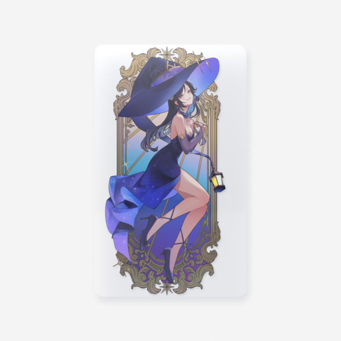 クリアカード - 名刺（55 × 91mm）