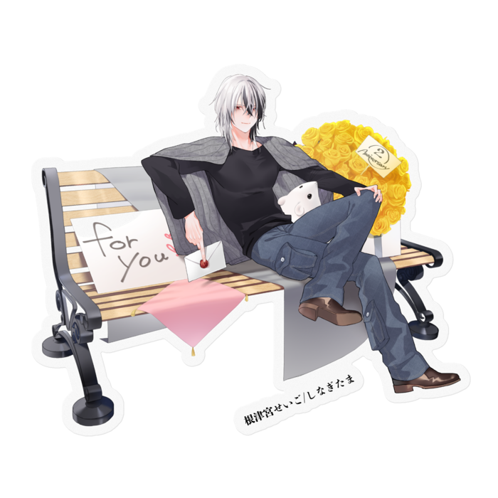 ステッカー - 100 x 100 (mm)