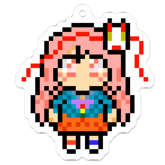 e➕東方Project➕　秦こころ　cacao　アクリルキーホルダー e➕東方Project➕ 秦こころ cacao アクリルキーホルダー