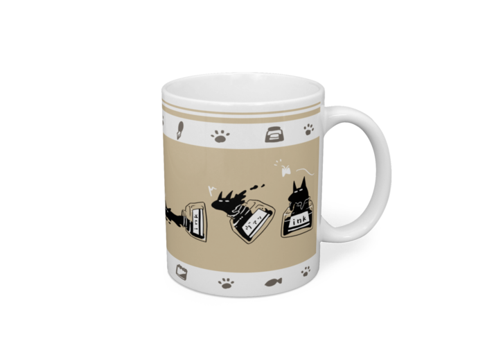 マグカップ - 直径 8 cm / 高さ 9.5 cm