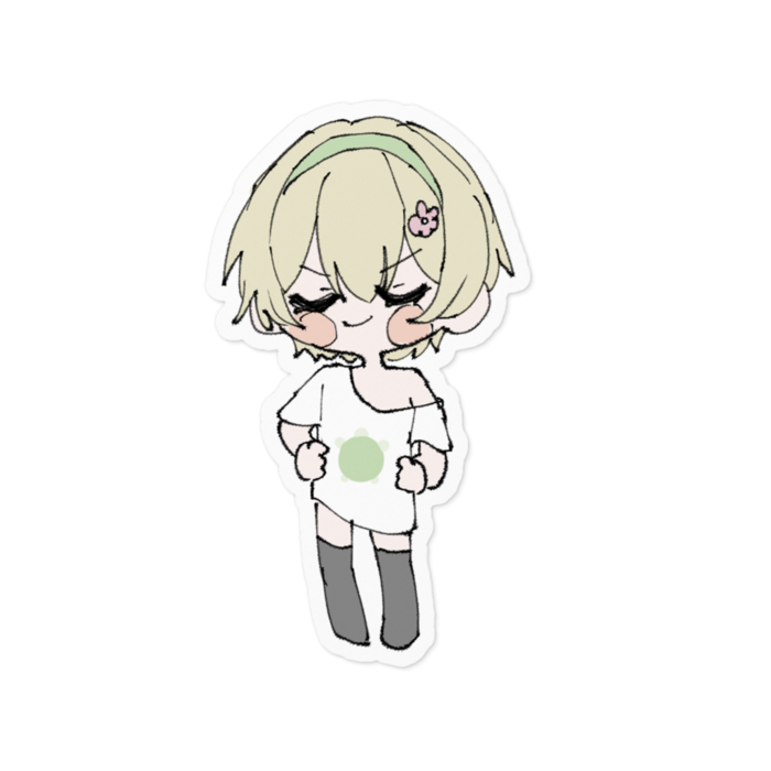 ステッカー - 100 x 100 (mm)