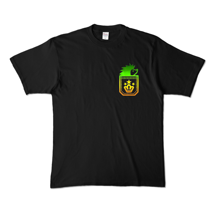 カラーTシャツ - XL - ブラック (濃色)