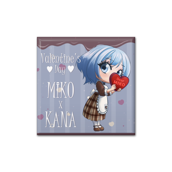 缶バッジ - 四角形40mm