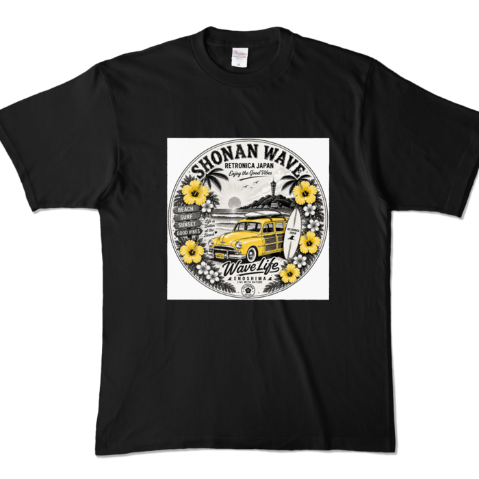 カラーTシャツ - XL - ブラック (濃色)
