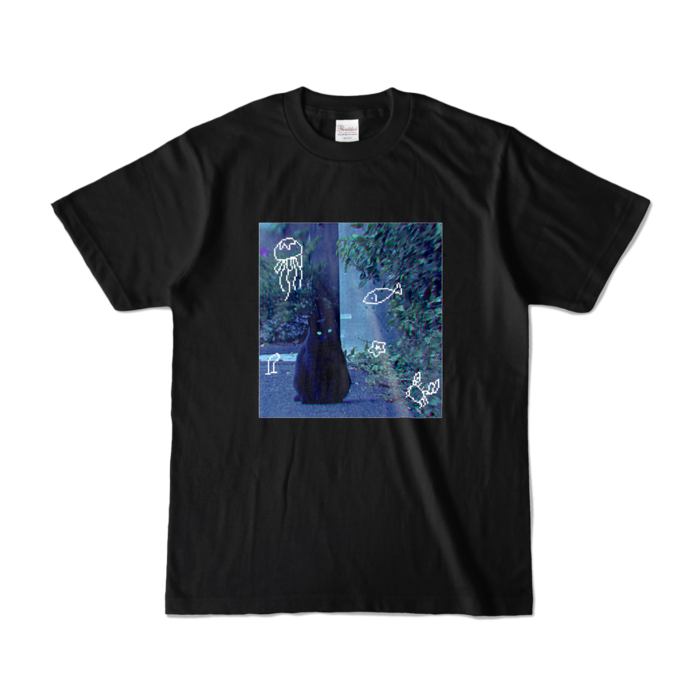 カラーTシャツ - S - ブラック (濃色)