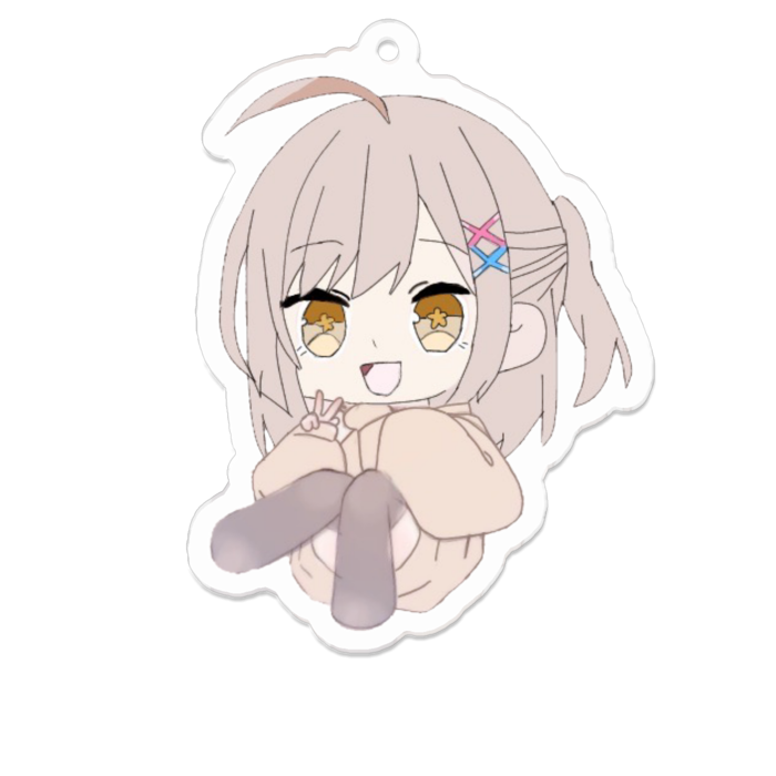 アクリルキーホルダー - 70 x 70 (mm)(1)