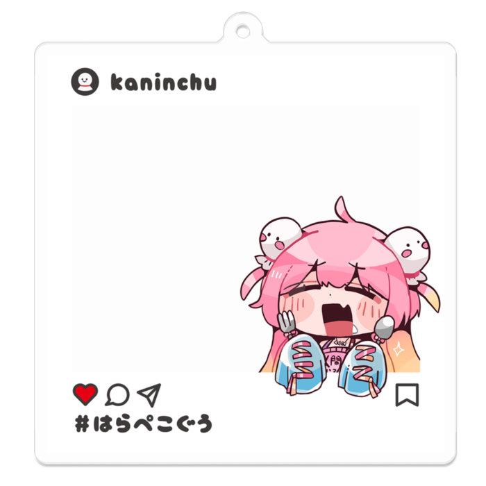 アクリルキーホルダー - 70 x 70 (mm)