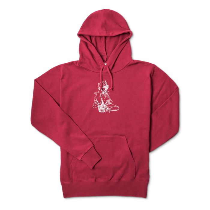 パーカー - M - バーガンディ