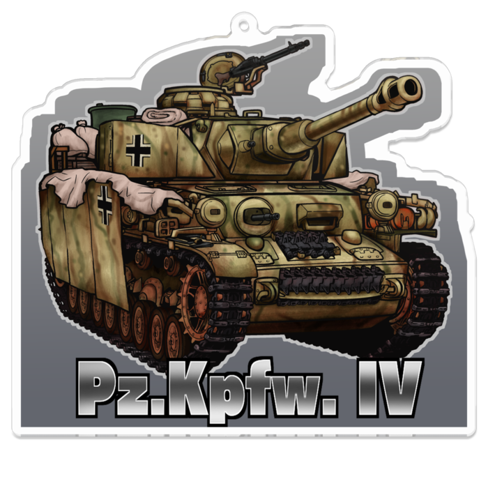 アクリルキーホルダー - 100 x 100 (mm)