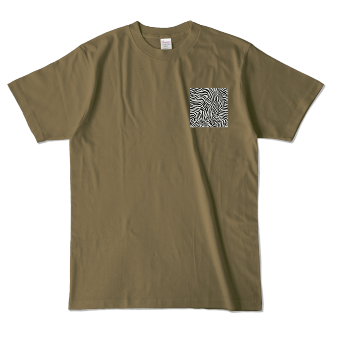 カラーTシャツ - L - オリーブ (濃色)