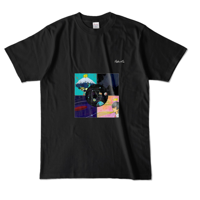 カラーTシャツ - L - ブラック (濃色)