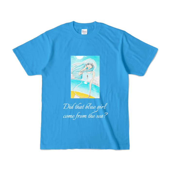 カラーTシャツ - S - ターコイズ (濃色)