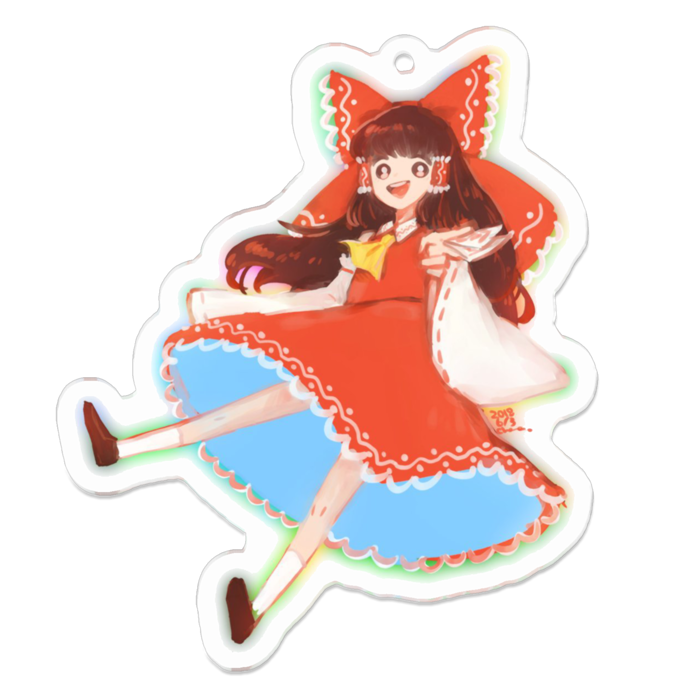 アクリルキーホルダー - 70 x 70 (mm)