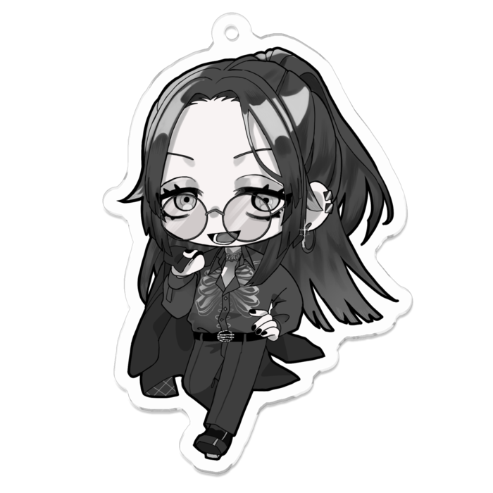 アクリルキーホルダー - 70 x 70 (mm)