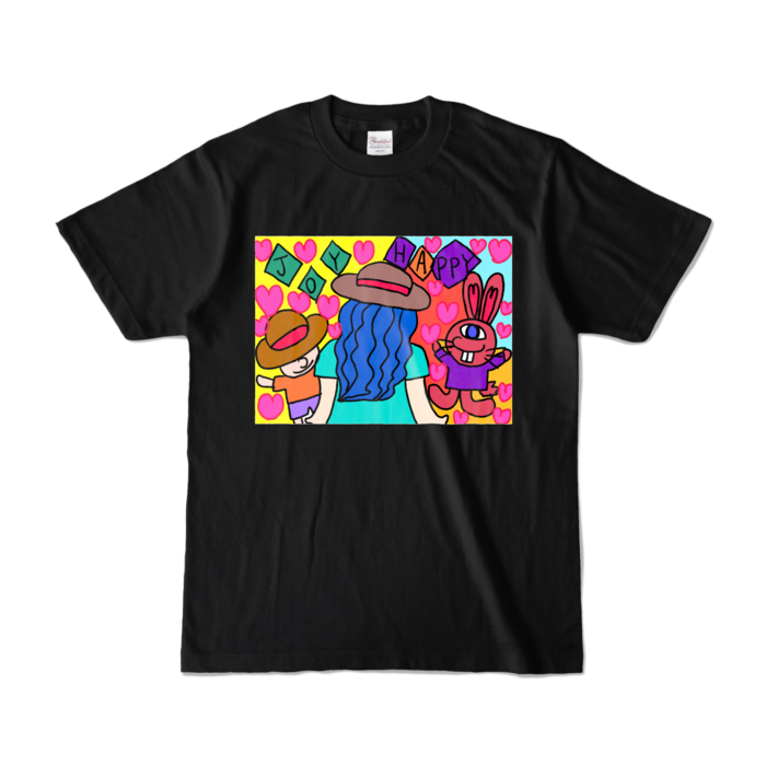 カラーTシャツ - S - ブラック (濃色)
