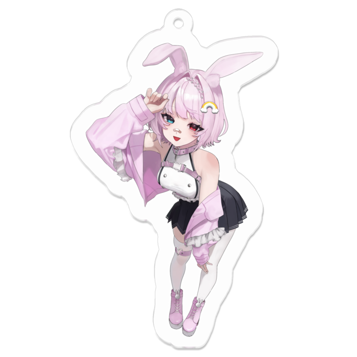 アクリルキーホルダー - 70 x 70 (mm)