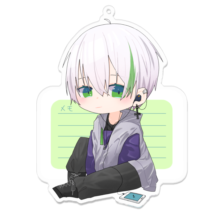 アクリルキーホルダー - 100 x 100 (mm)