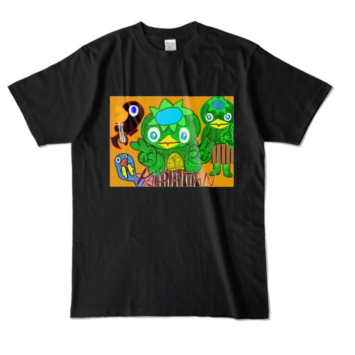 カラーTシャツ - L - ブラック (濃色)