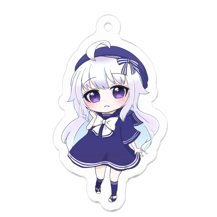 アクリルキーホルダー - 50 x 50 (mm)