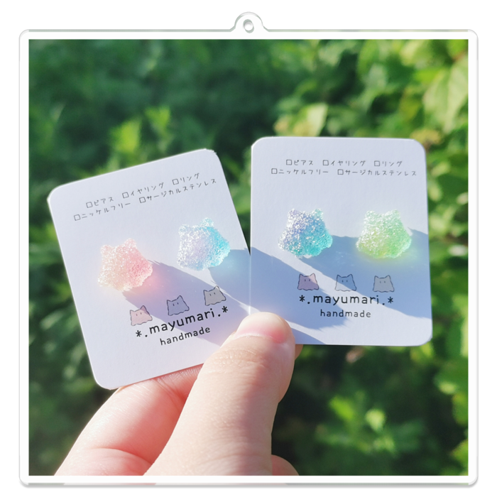 アクリルキーホルダー - 100 x 100 (mm)