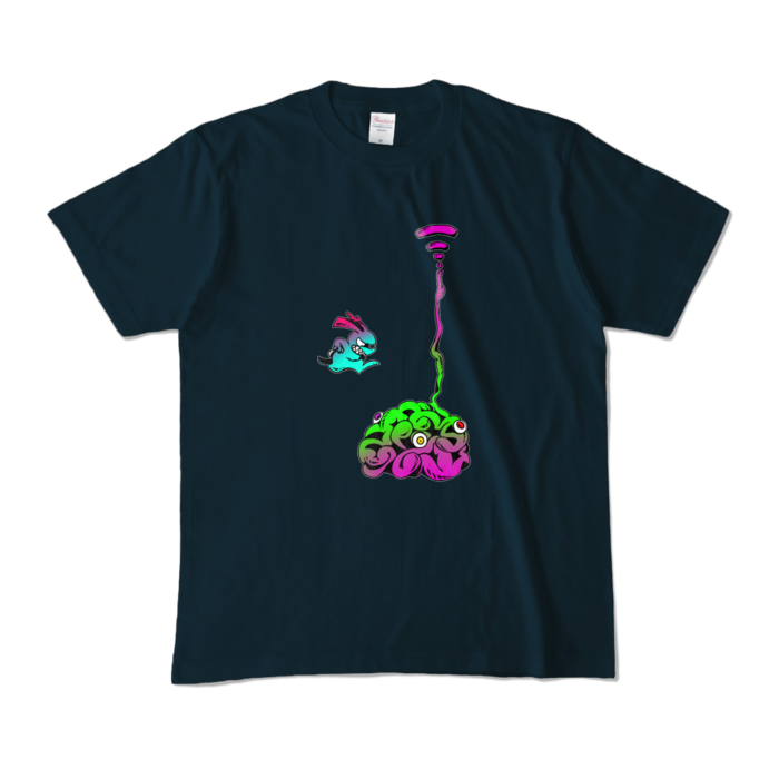 カラーTシャツ - M - ネイビー (濃色)(3)