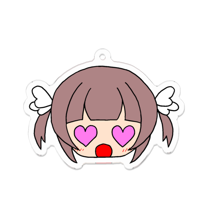 アクリルキーホルダー - 70 x 70 (mm)