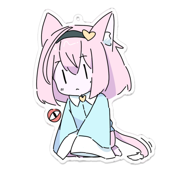 アクリルキーホルダー - 100 x 100 (mm)