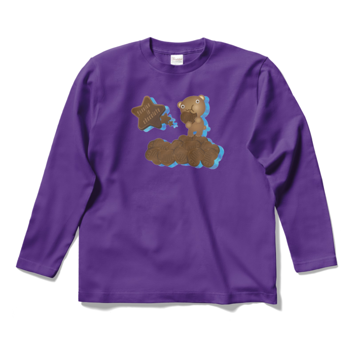 ロングスリーブTシャツ - S - パープル